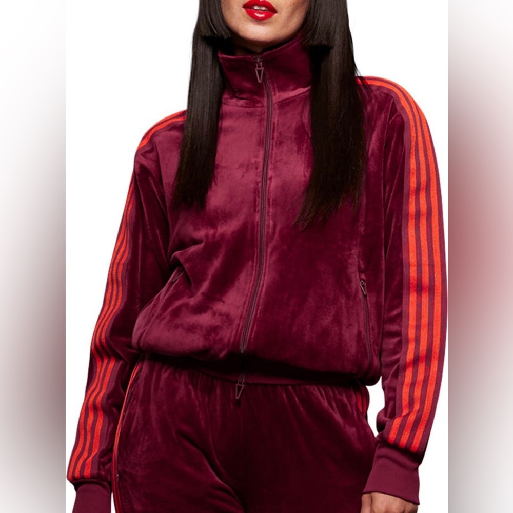 Adidas Ivy Park Velour Track Jacket